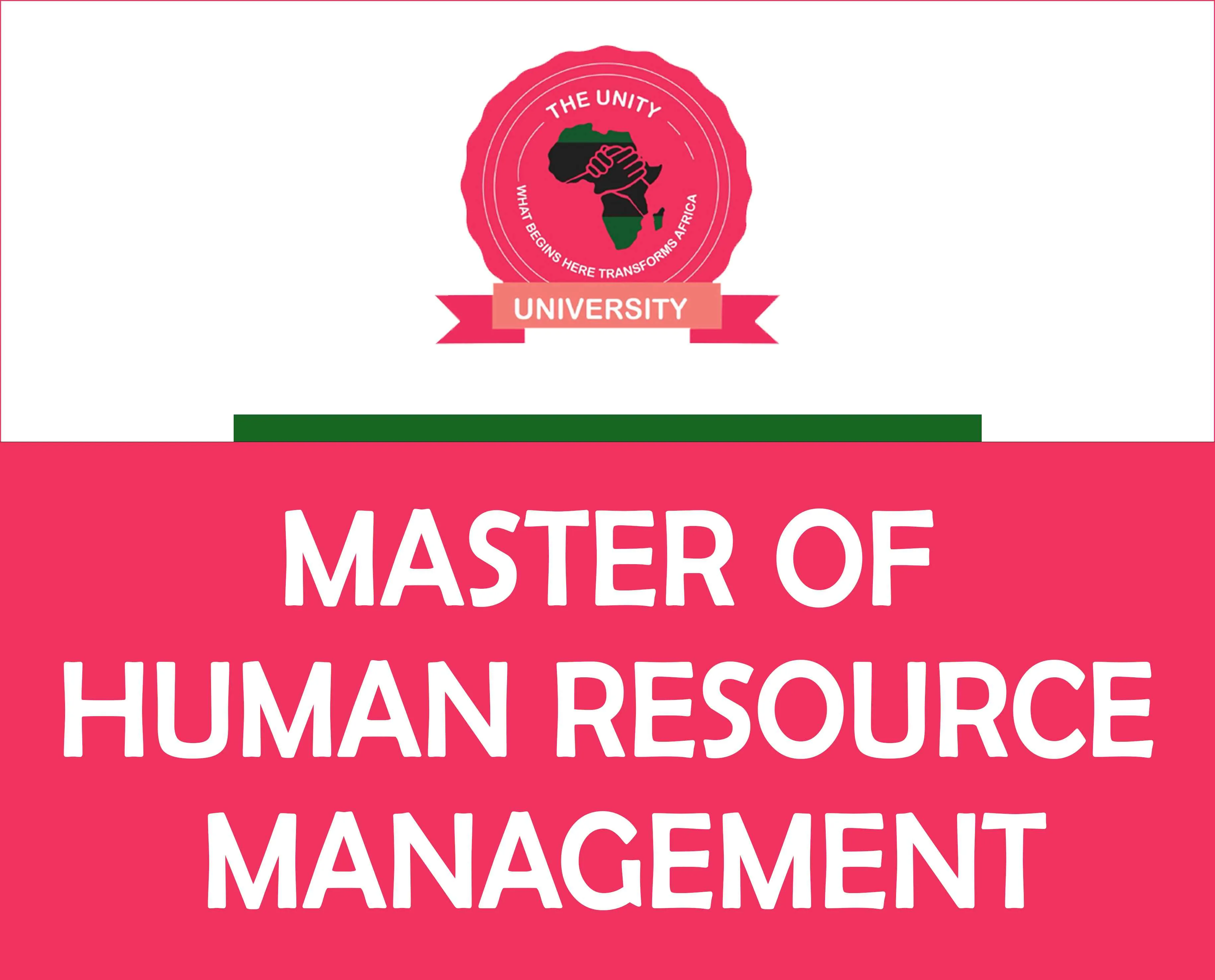 Master of Human Resources Management